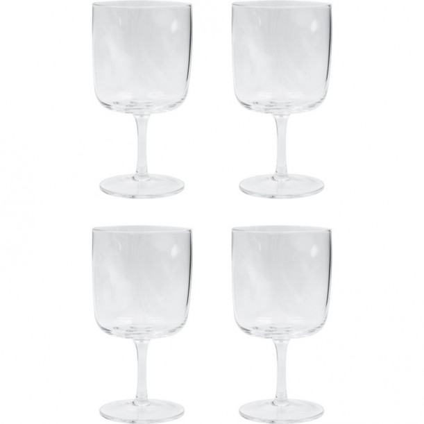 Lot de 4 verres à vin Sand