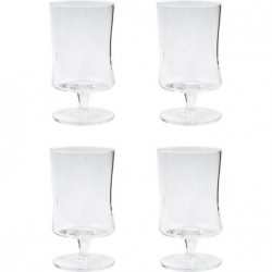 Lot de 4 verres à pied Sand