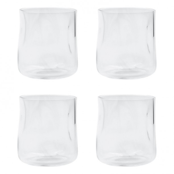 Lot de 4 verres à eau Sand