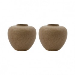 Lot de 2 vases en grès Tino