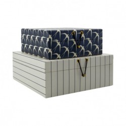 Lot de 3 boîtes Keep h 10 cm