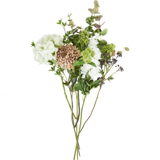 Bouquet de fleurs artificielles Wild Cream