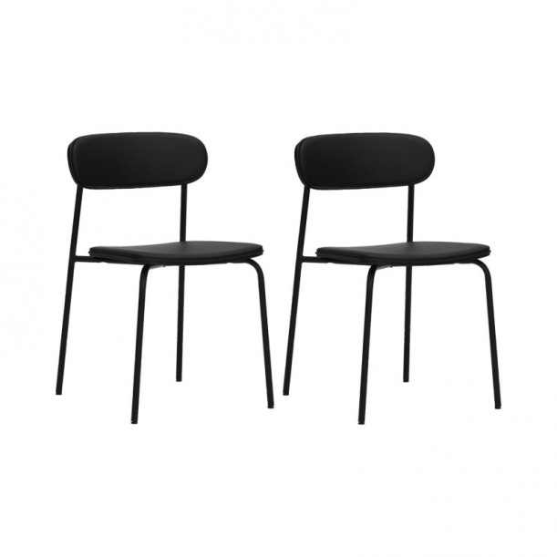 Lot de 2 chaises Pova