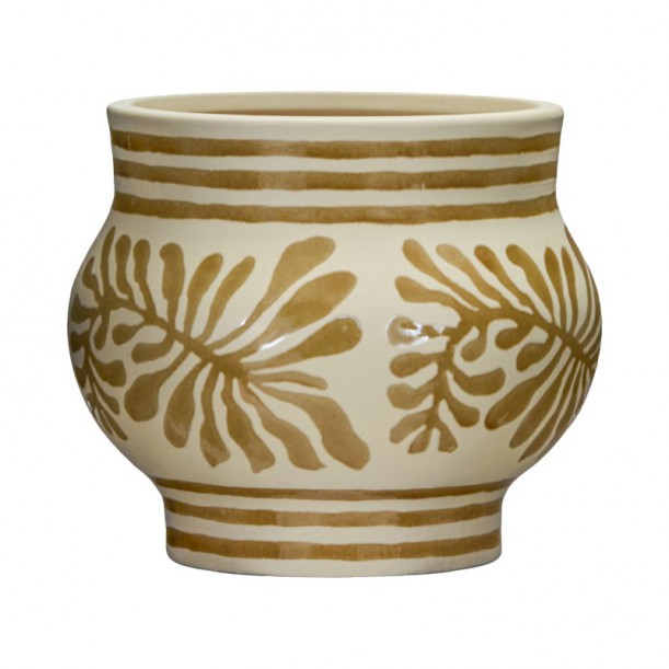 Cache-pot en grès Ivy