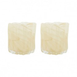 Lot de 2 photophores Curl