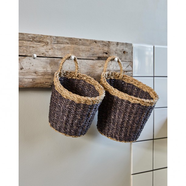 Lot de 2 paniers en osier Here