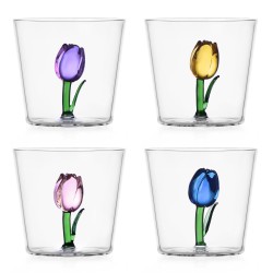 Set of 4 Tumbler Heart