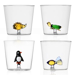 Lot de 4 verres Animal Farm 2