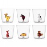 Lot de 6 verres Woodland Tales