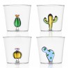Lot de 4 verres Desert Plants