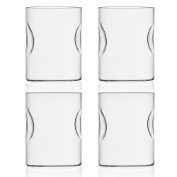 Lot de 4 verres Impronta