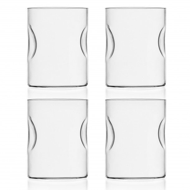 Lot de 4 verres Impronta