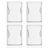 Lot de 4 verres Impronta