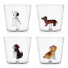 Lot de 4 verres chat Tabby Cat 2