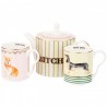 Coffret Théière et 2 mugs Doggie