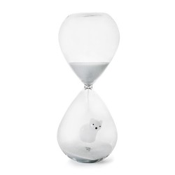 Hourglass white Bear