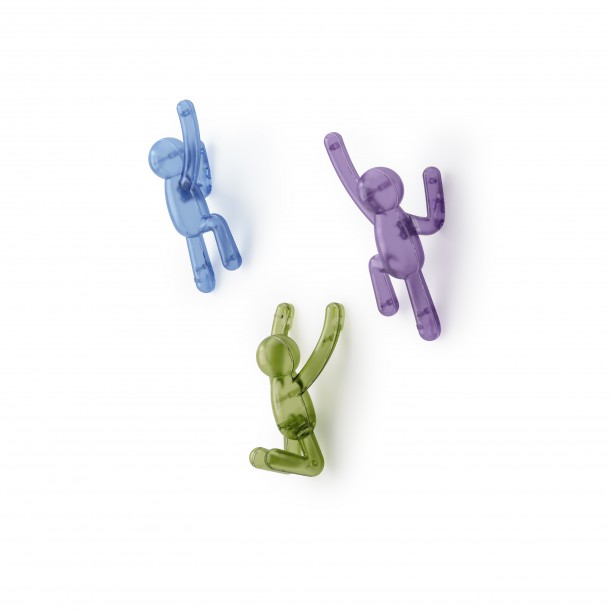 Patères Buddy lot de 3
