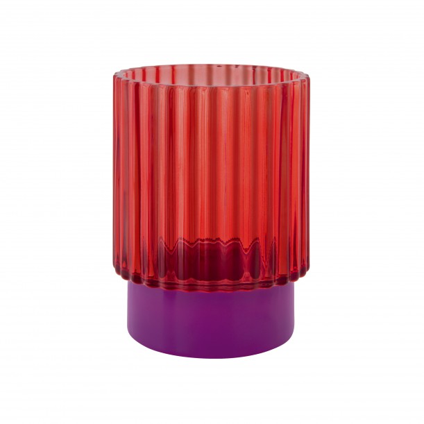 Photophore en verre Lumi