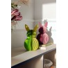 Lot de 2 décorations en papier Lapin