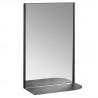 Miroir avec etagère Cover Up S