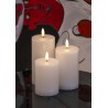 Set de 3 Bougies LED Sille Rechargeable