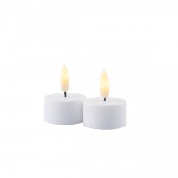 Set de 2 Bougies LED Sille 4 x 2cm Rechargeable