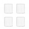 Lot de 4 verres à eau Octave
