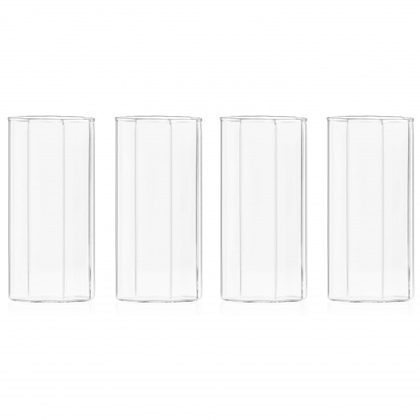 Lot de 4 verres longdrink Octave