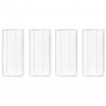 Lot de 4 verres longdrink Octave