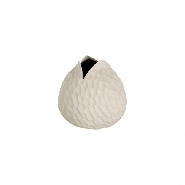 Vase en grès Natur h 10 cm