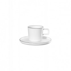 Tasse à espresso avec coupelle Oco Lineo