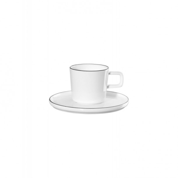 Tasse à espresso avec coupelle Oco Lineo