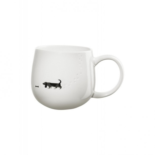Mug Dog Footprints