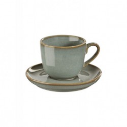 Tasse à cappuccino avec soucoupe Saisons