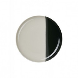 Assiette à dessert Joy - Noir, gris