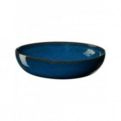 Assiette à pâtes Saisons - Bleu foncé