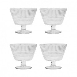 Lot de 4 bols à dessert Slots