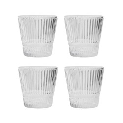 Lot de 4 verres à eau Slots