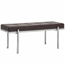 Banc finition chromée Lao