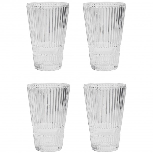 Lot de 4 verres à bière Slots