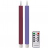 Lot de 2 bougies LED Ruka