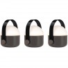 Lot de 3 mini lampes Ole