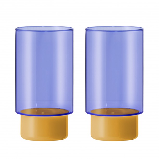 Lot de 2 grands verres Jill