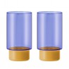Lot de 2 grands verres Jill