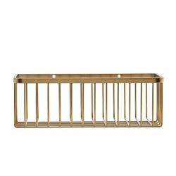 Shelf Basket Bath Stainless Steel House Doctor