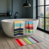 Tapis de bain en coton