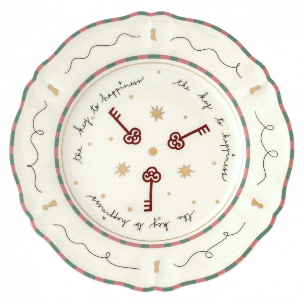 Assiette Chiavi 26cm Passione
