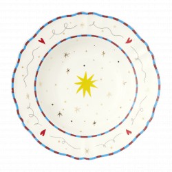 Assiette creuse Stella 23cm Passione