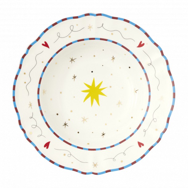 Assiette creuse Stella 23cm Passione