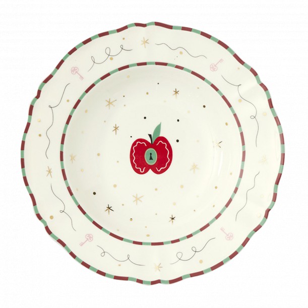 Assiette creuse Mela 23cm Passione
